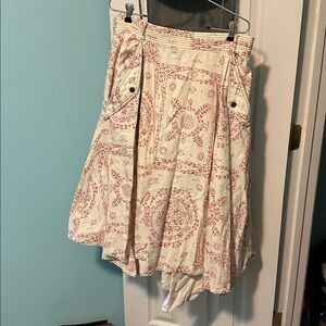 Anthropologie Pilcro Midi Skirt